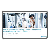 Element On-Demand Webinar: How to utilize Engineering Critical Assessment (ECA) within the Energy industry