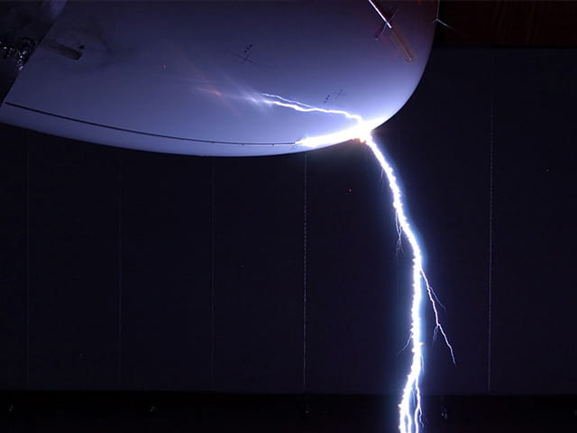 Element Lightning Technologies Lightning Strike to Radome