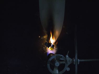 Textile flammability testing 