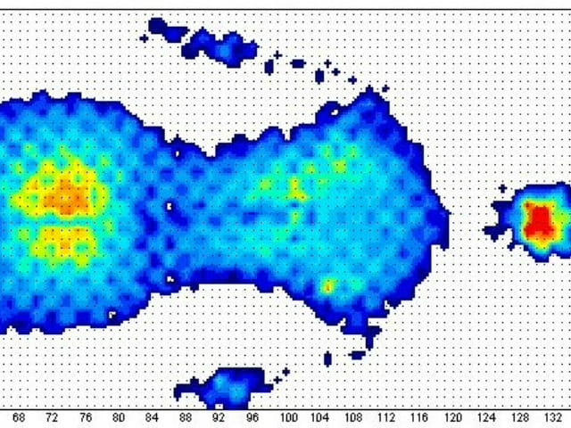 Bedding pressure map