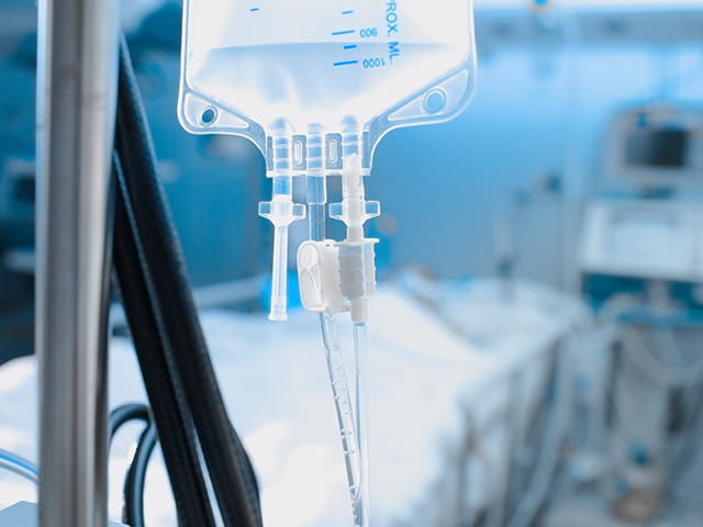 Characterization of adhesive related leachable deriving from medical infusion bag.