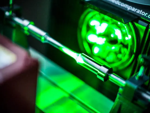 Dimensional Inspection - metrology optical comparator