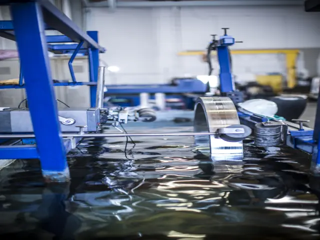 Immersion Ultrasonic Testing at Element Rancho Domingez