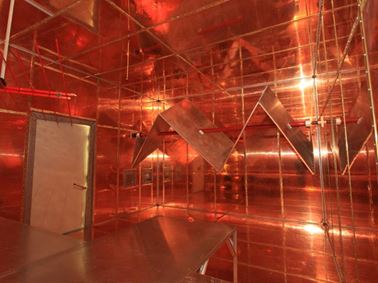 Large HIRF Chamber Testing